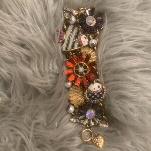 Betsey Johnson large chunky vintage Nautical Bracelet